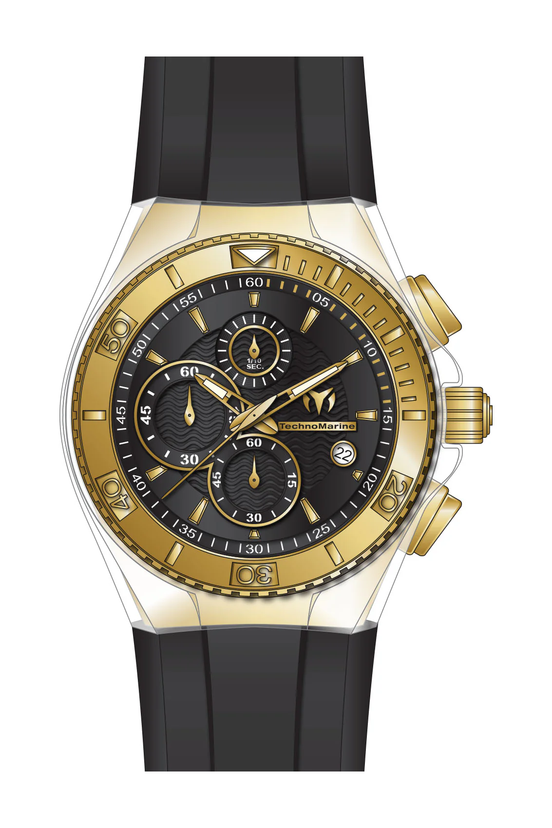Band For Technomarine Cruise Star TM-122025