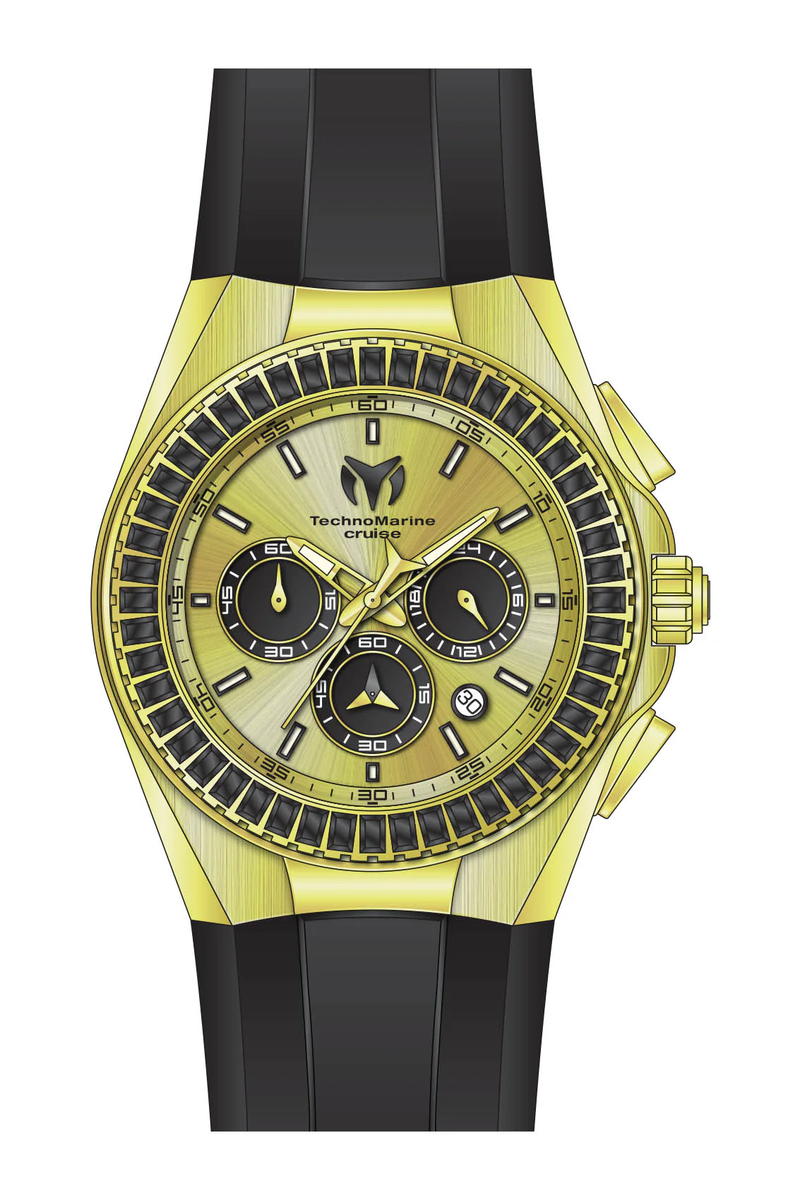 Band for Technomarine Cruise Steel TM-121144