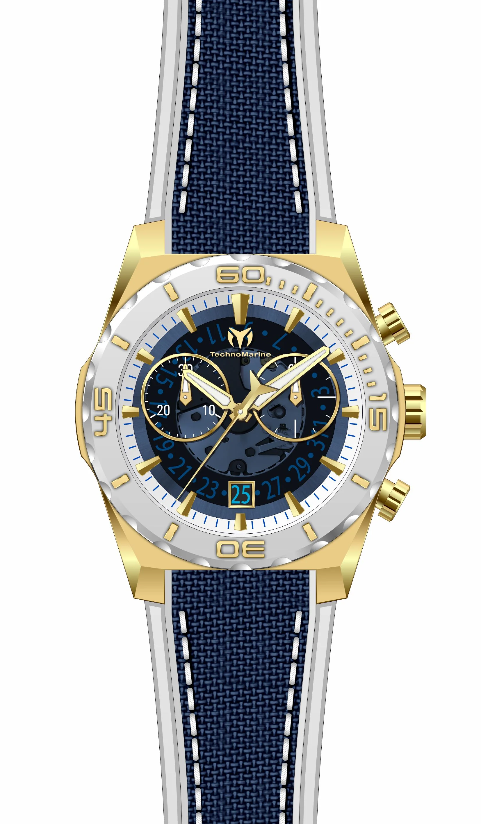 Band for Technomarine Reef Shark TM-519007