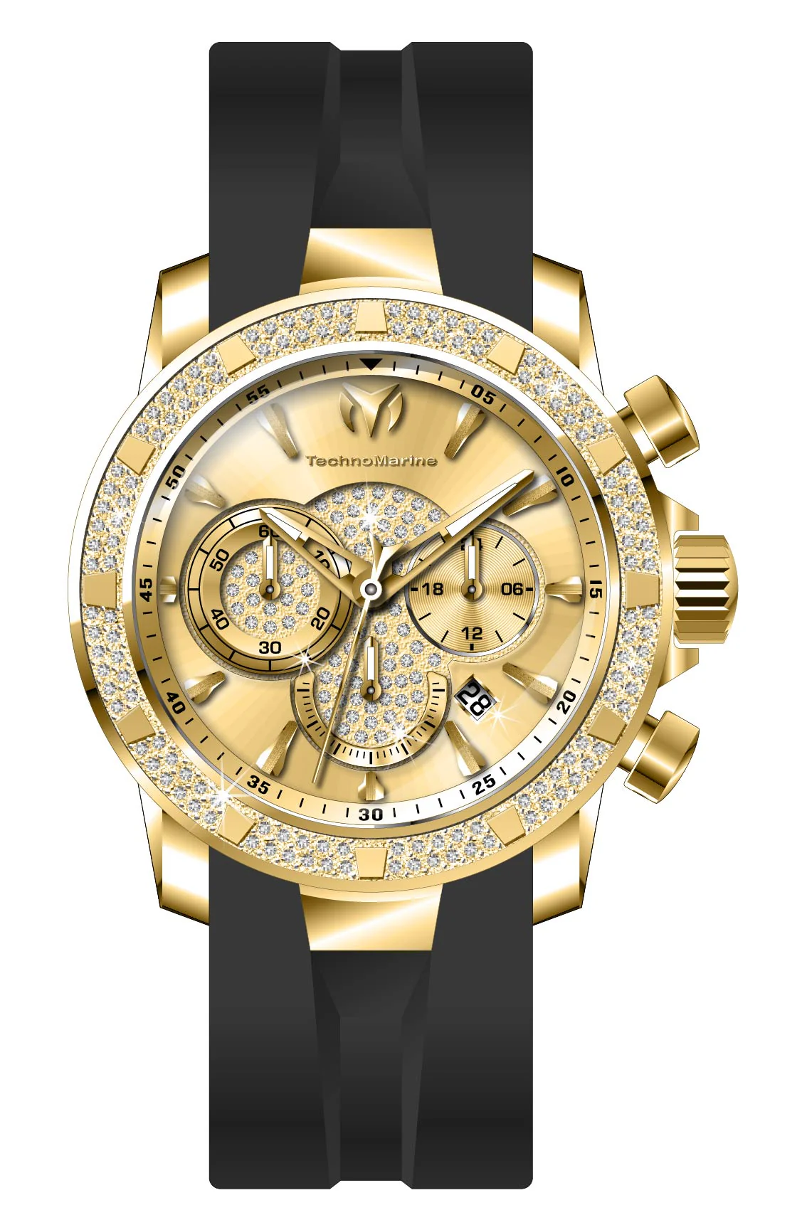 Band for Technomarine TM-621012