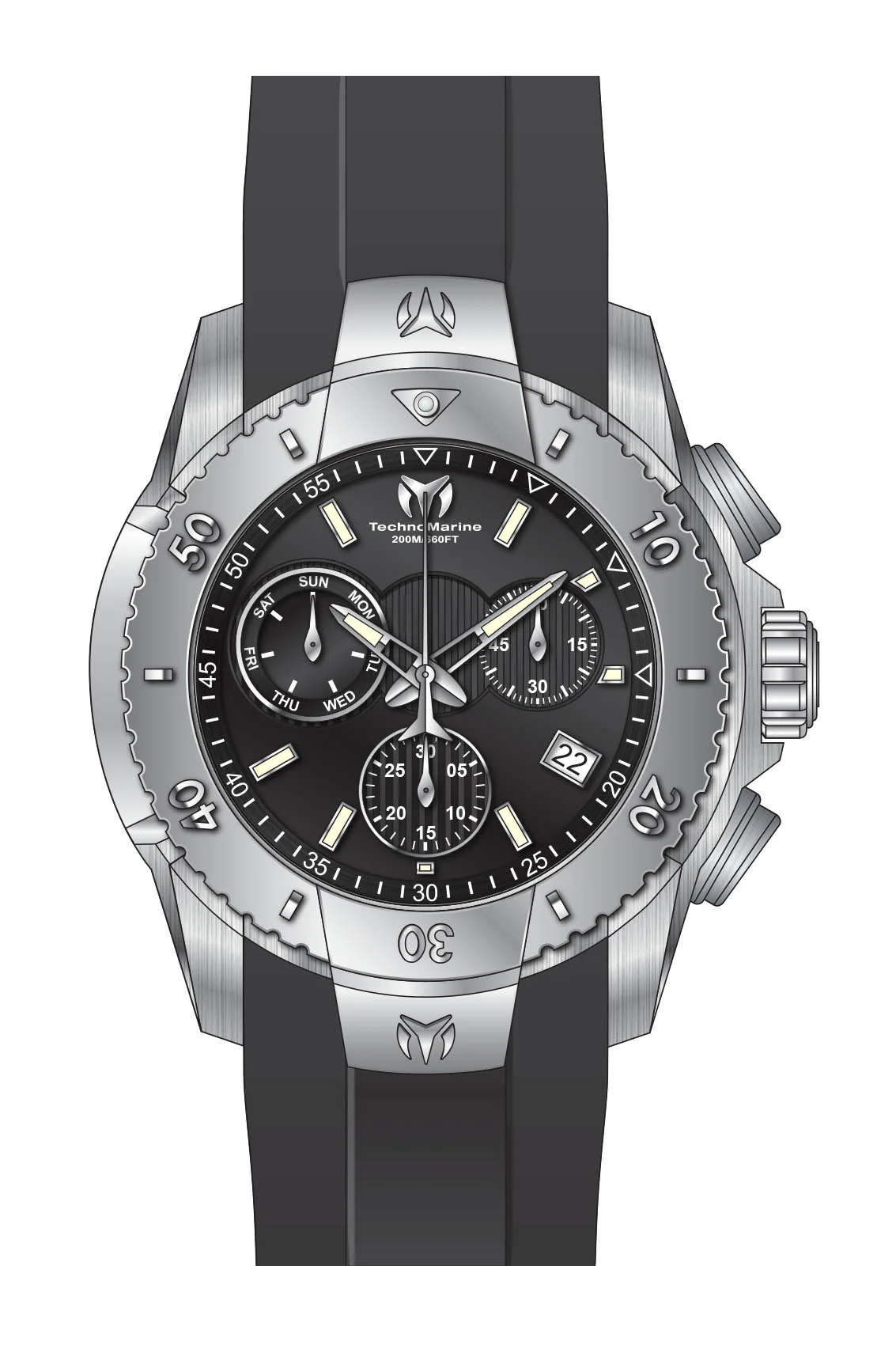 Band for Technomarine UF6 Men TM-620001 - Image 3