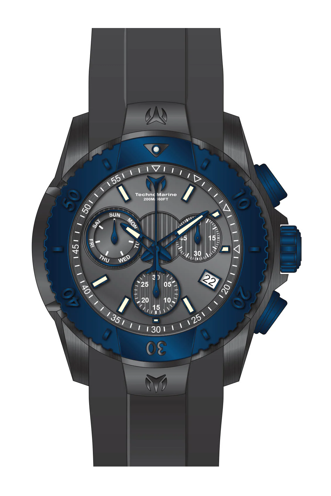 Band for Technomarine UF6 Men TM-620002
