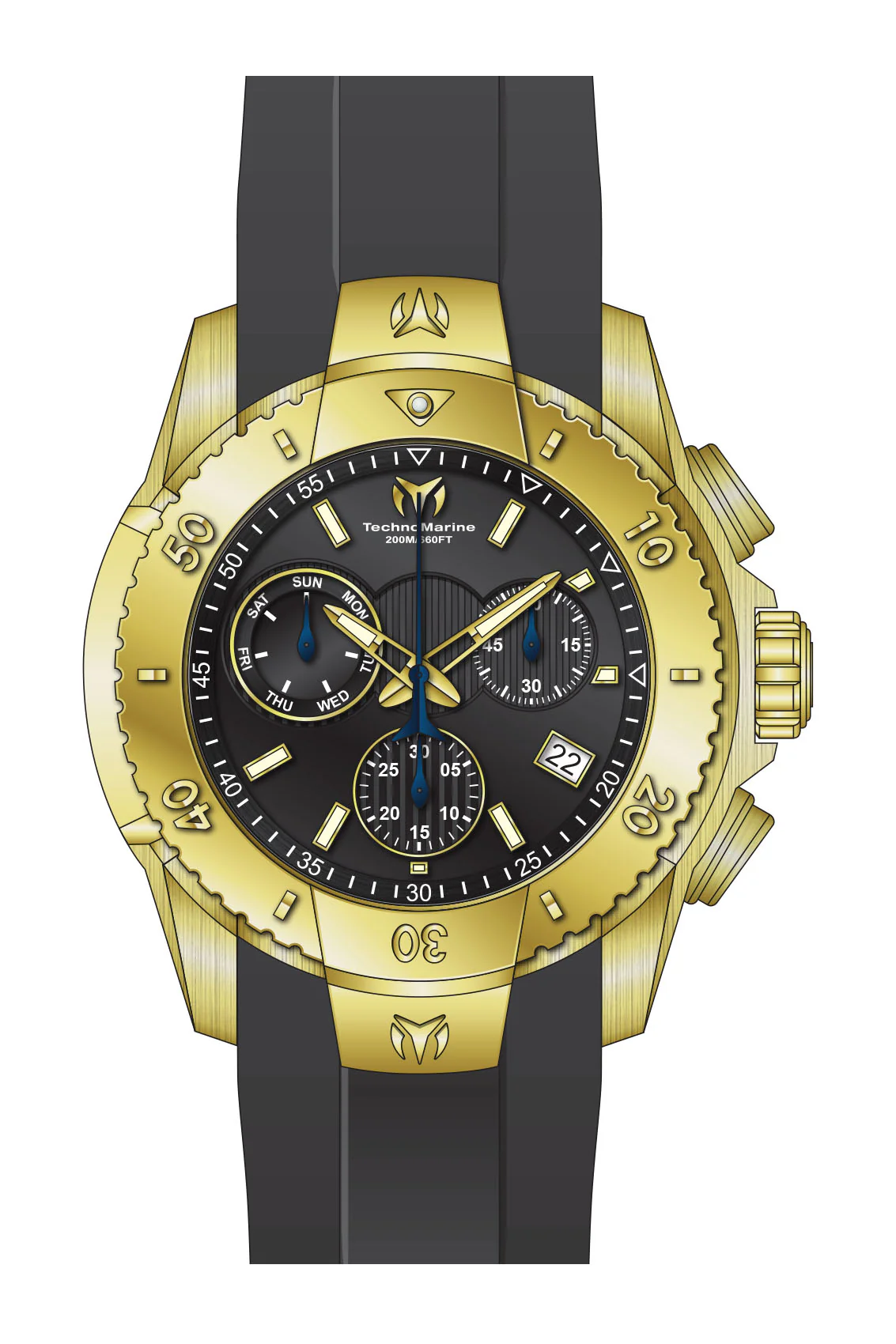 Band for Technomarine UF6 Men TM-620003