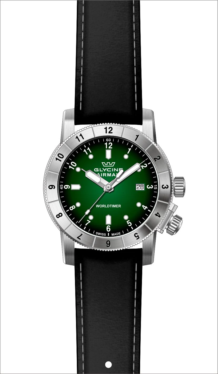 Parts for Glycine Airman 42 Dual Time Quartz GL1021 - Image 2