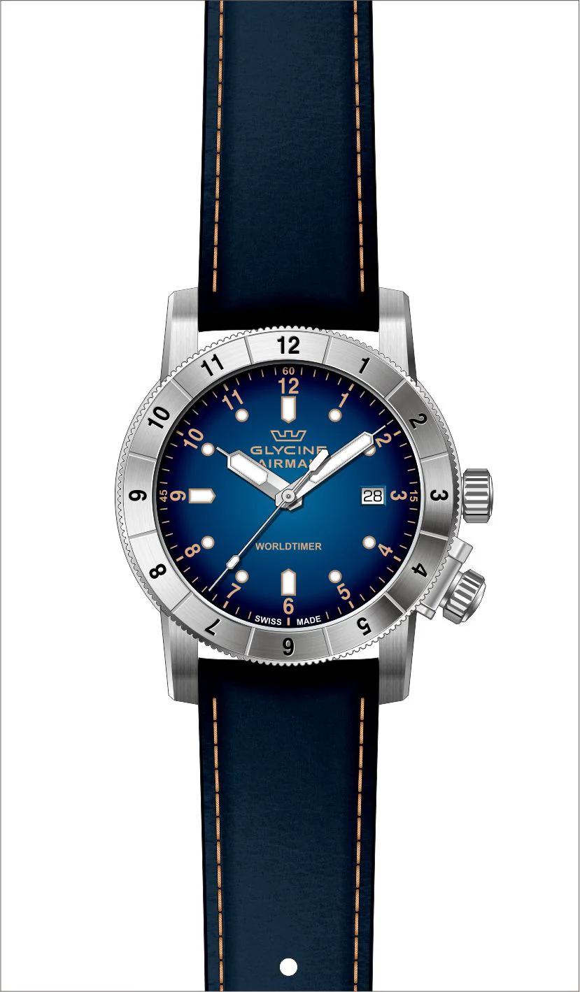 Parts for Glycine Airman 42 Dual Time Quartz GL1022 - Image 2