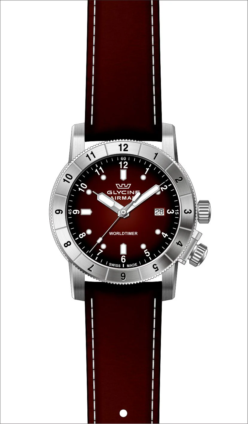 Parts for Glycine Airman 42 Dual Time Quartz GL1023 - Image 2