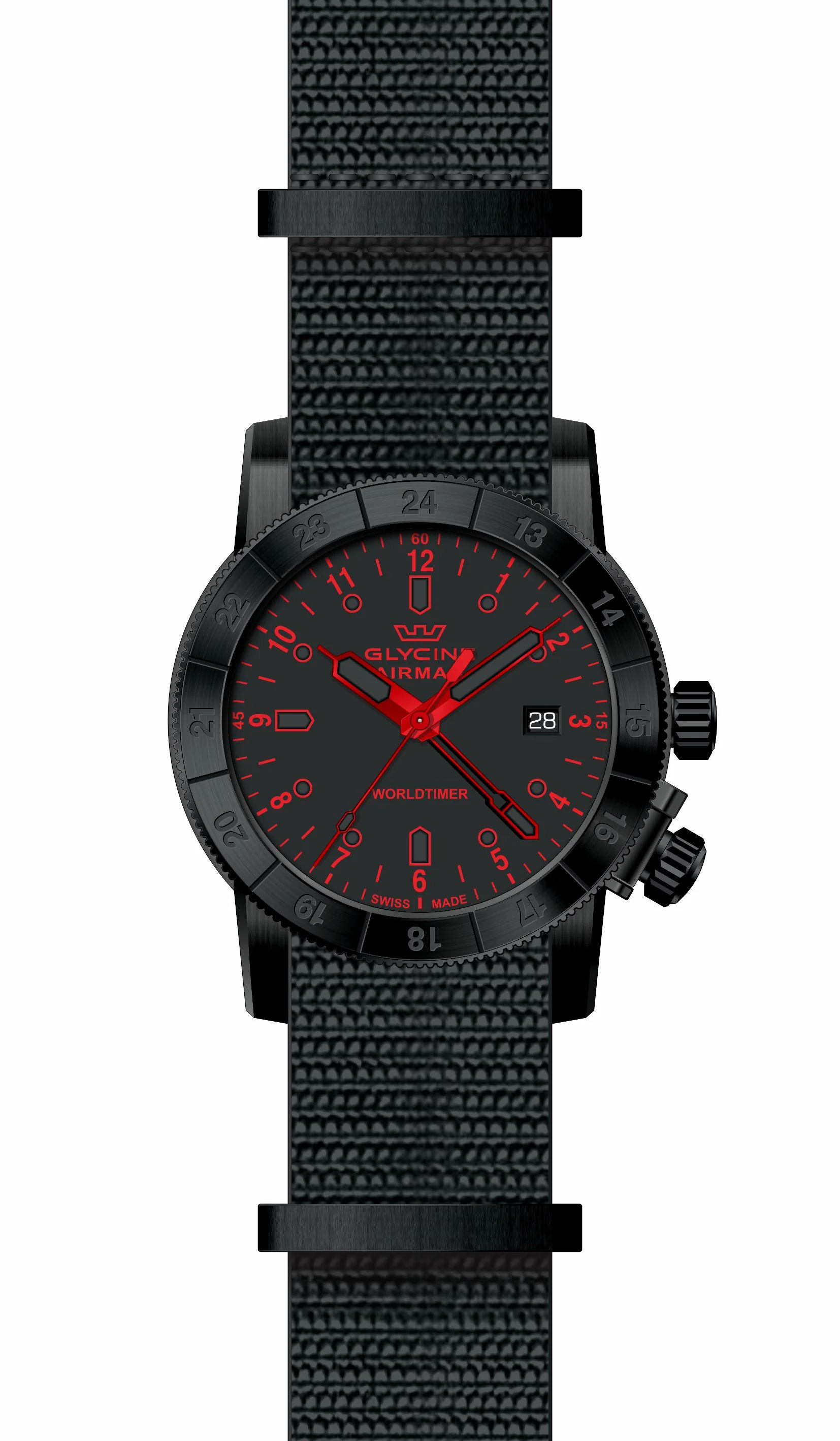 Parts for Glycine Airman 42 Dual Time Quartz GL1027 - Image 2