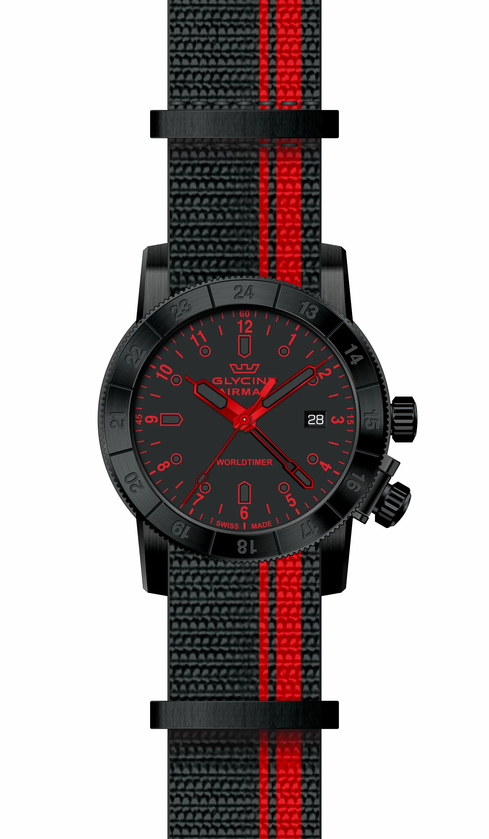Parts for Glycine Airman 42 Dual Time Quartz GL1028 - Image 2