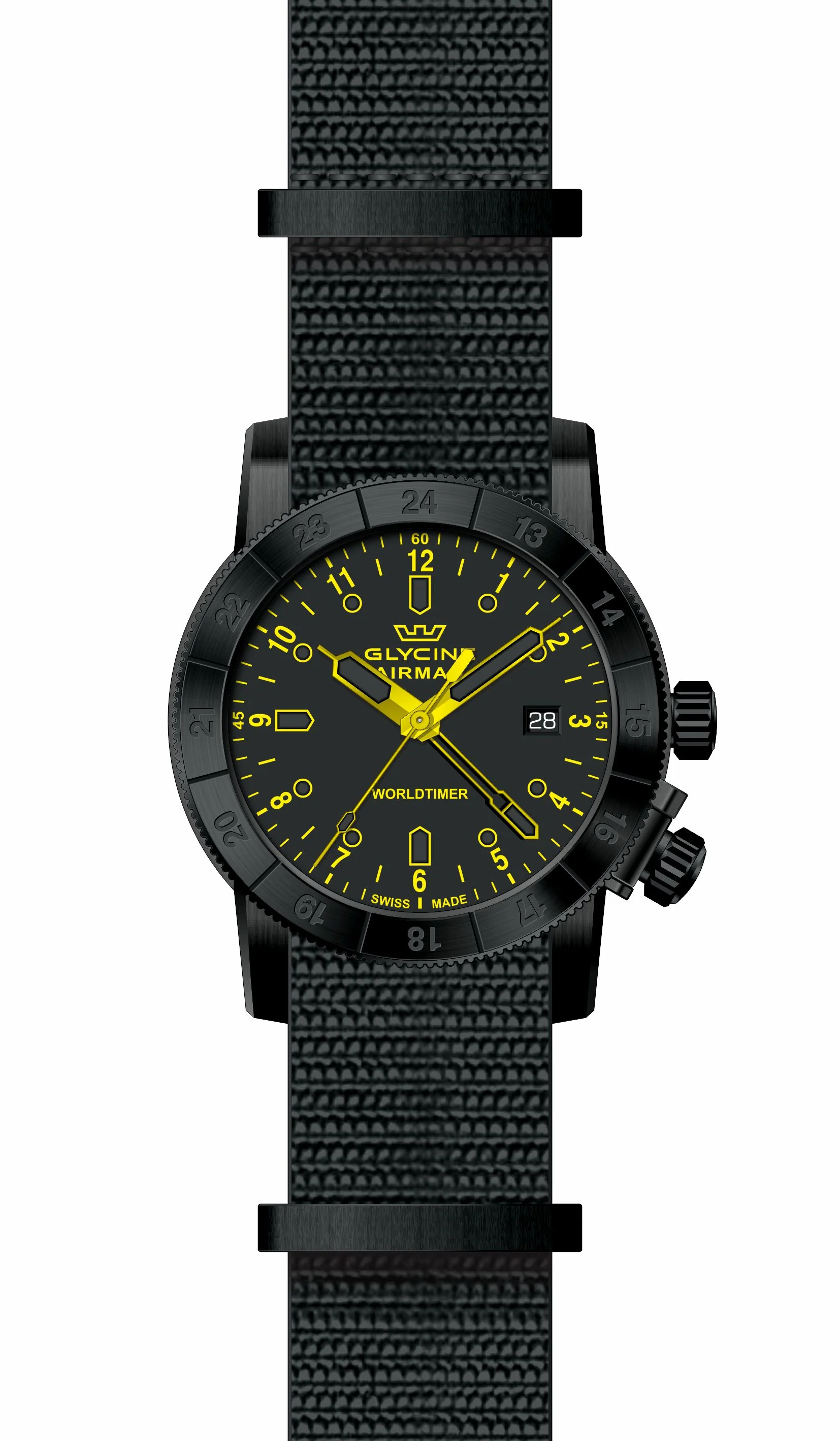 Parts for Glycine Airman 42 Dual Time Quartz GL1029 - Image 2