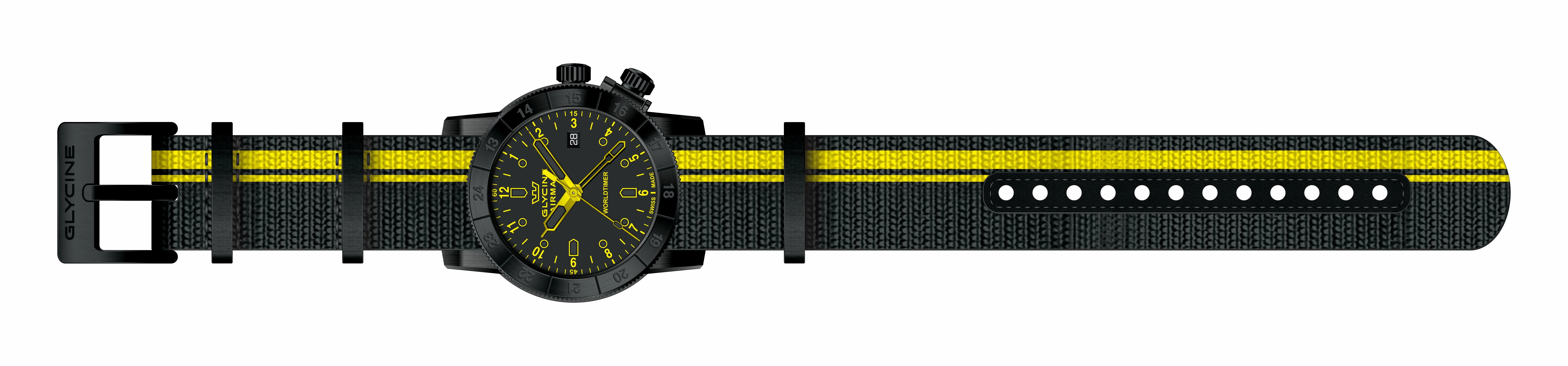 Parts for Glycine Airman 42 Dual Time Quartz GL1030