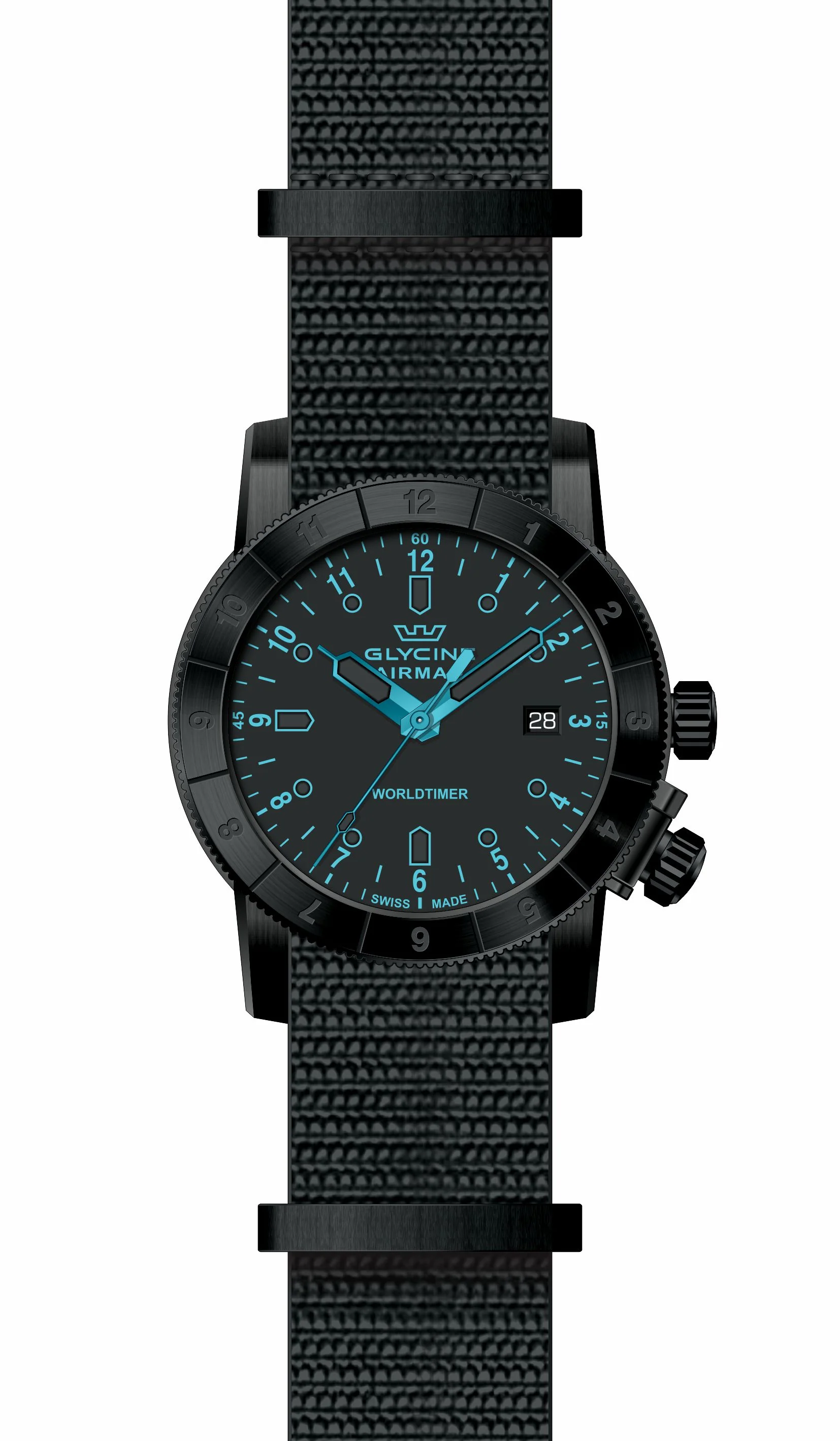 Parts for Glycine Airman 42 Dual Time Quartz GL1034 - Image 2
