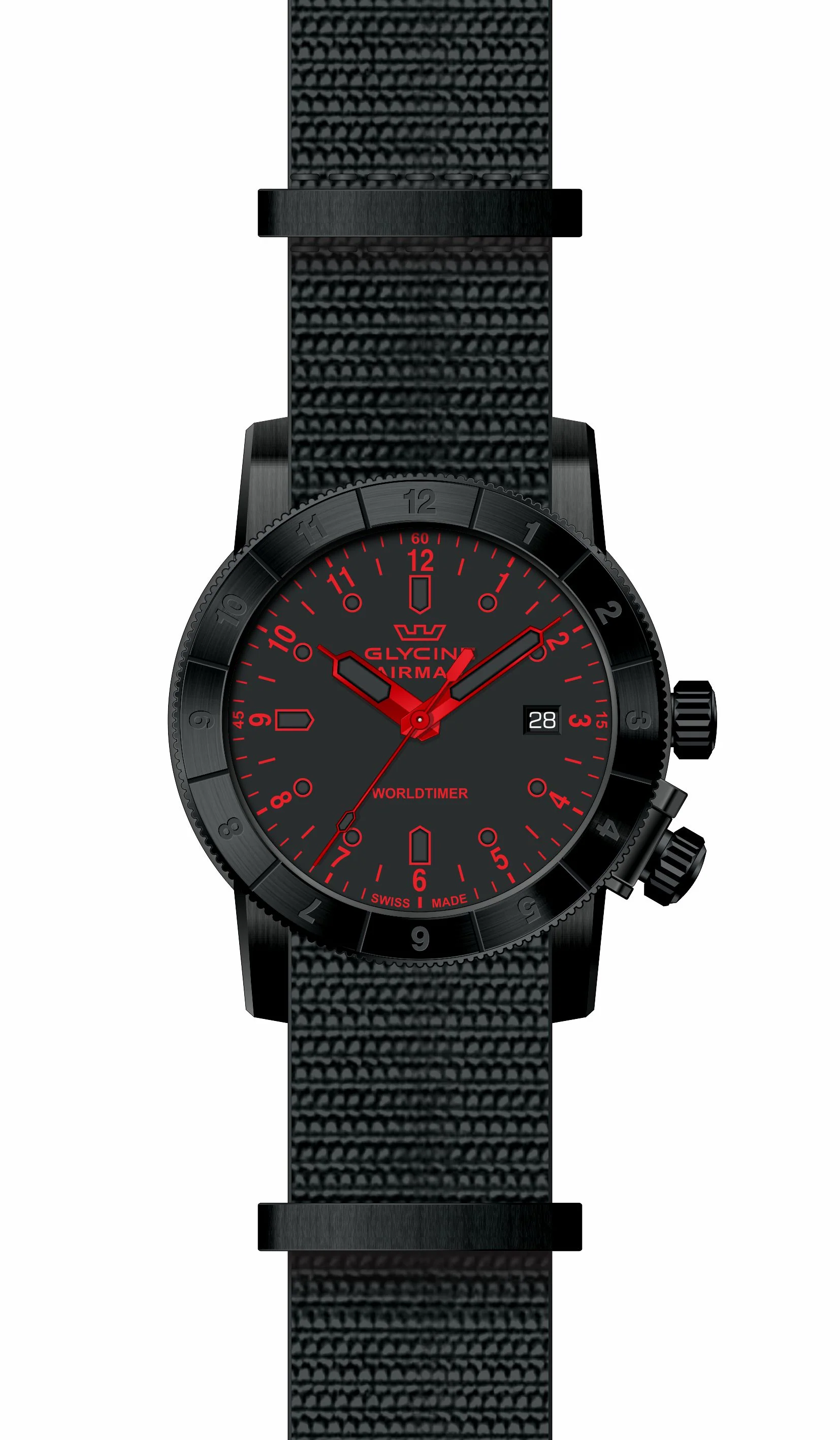 Parts for Glycine Airman 42 Dual Time Quartz GL1036 - Image 2