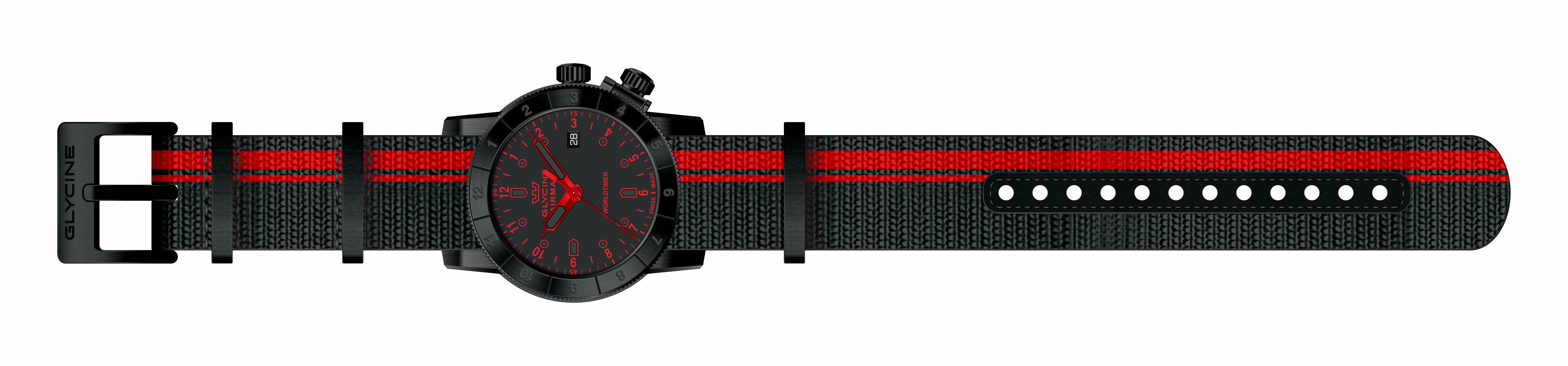 Parts for Glycine Airman 42 Dual Time Quartz GL1037