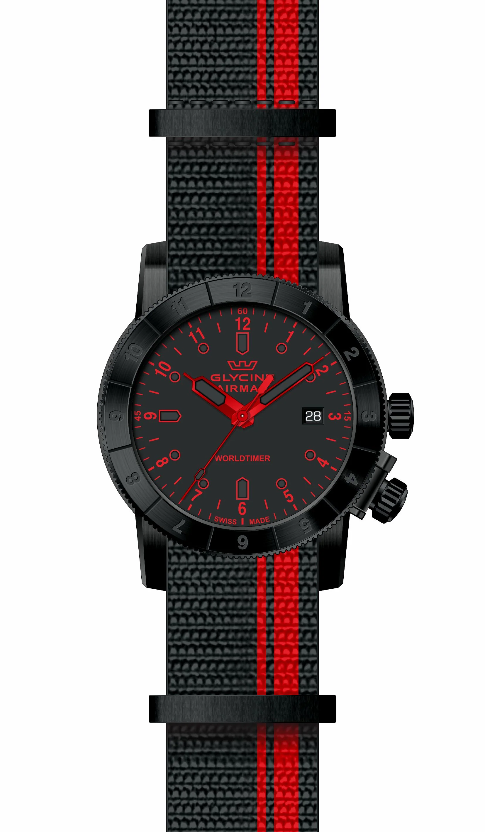 Parts for Glycine Airman 42 Dual Time Quartz GL1037 - Image 2