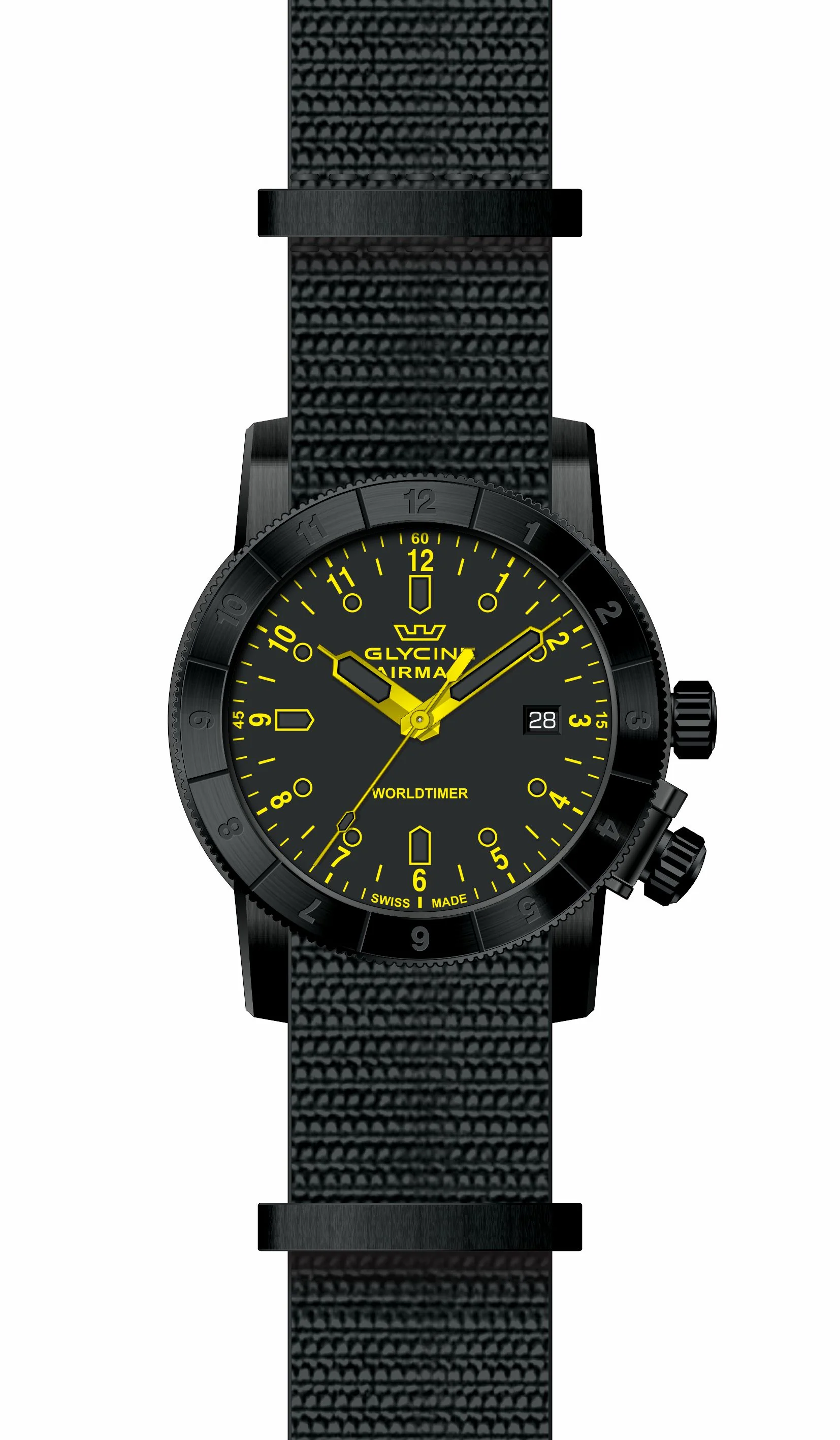 Parts for Glycine Airman 42 Dual Time Quartz GL1038 - Image 2