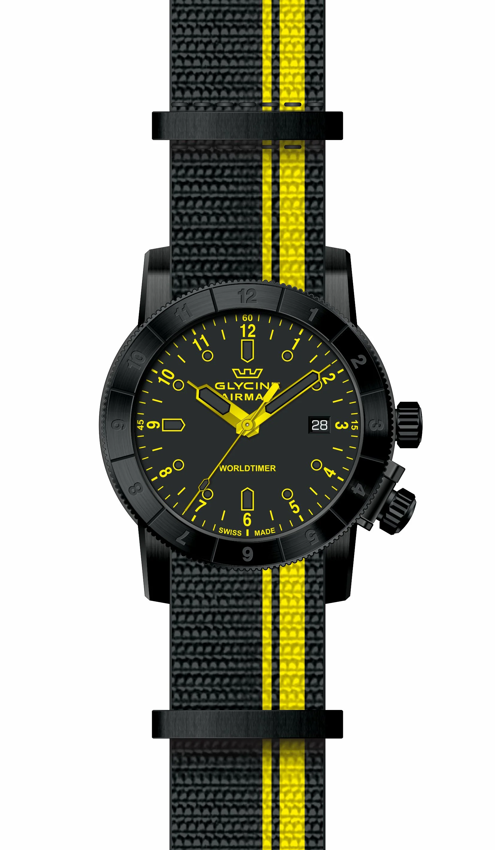 Parts for Glycine Airman 42 Dual Time Quartz GL1039 - Image 2