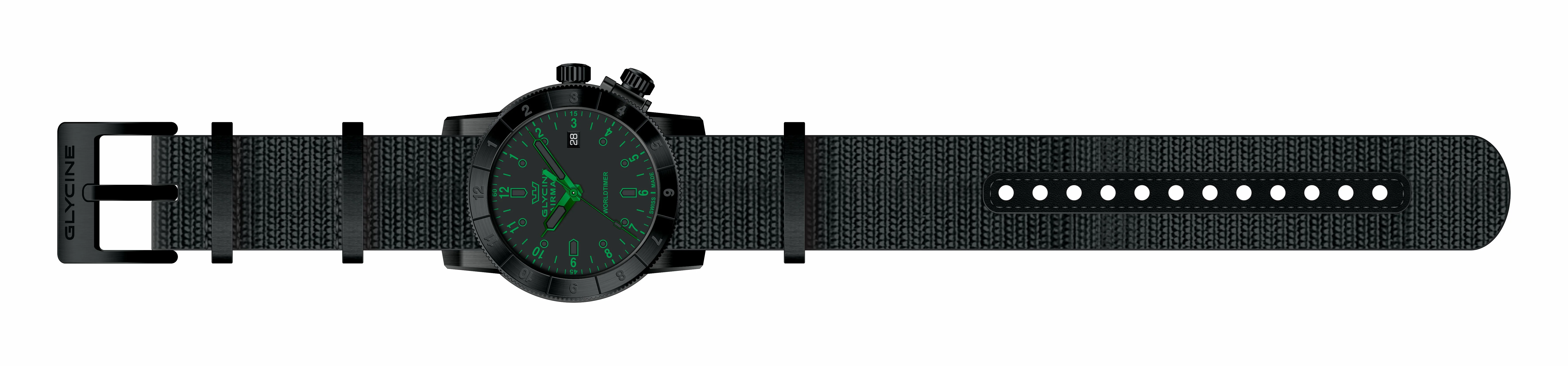 Parts for Glycine Airman 42 Dual Time Quartz GL1040