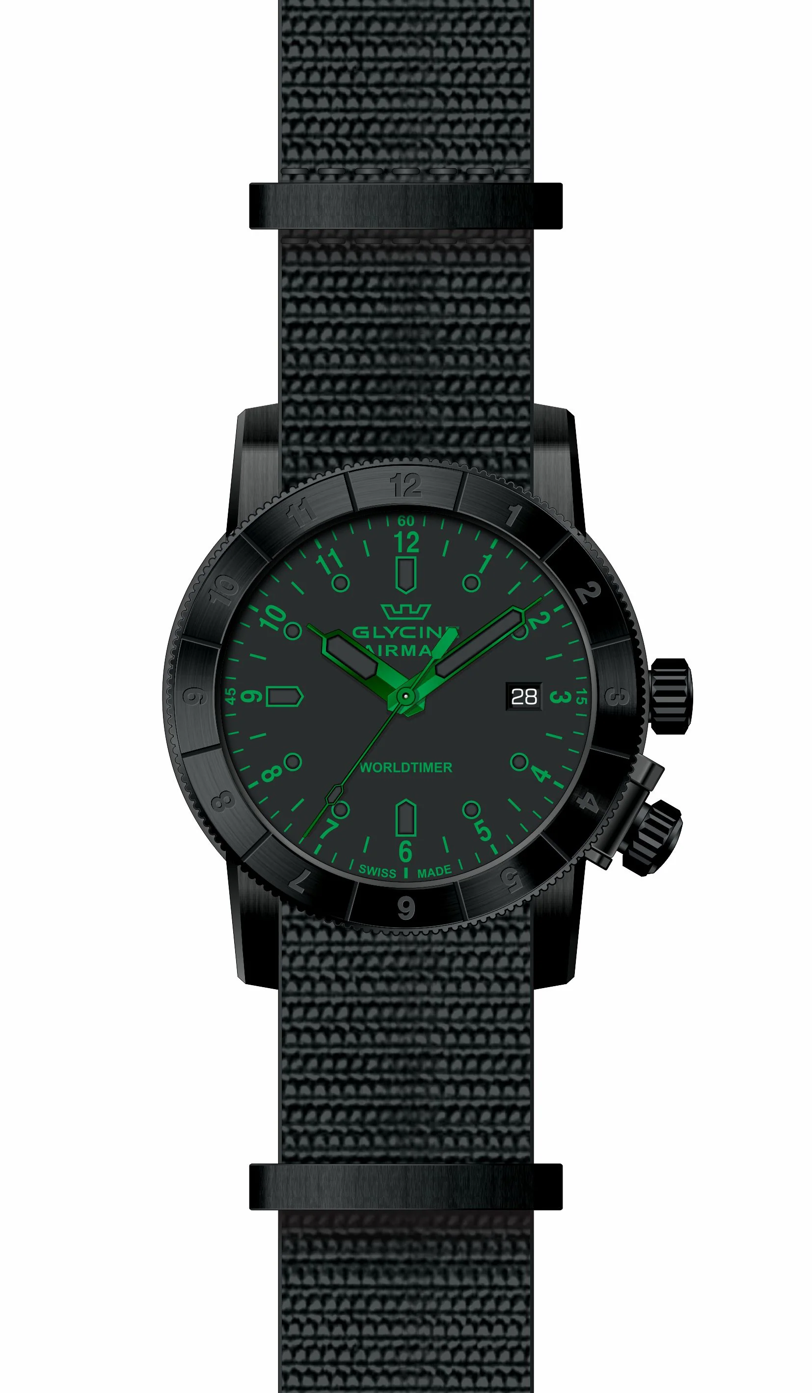 Parts for Glycine Airman 42 Dual Time Quartz GL1040 - Image 2
