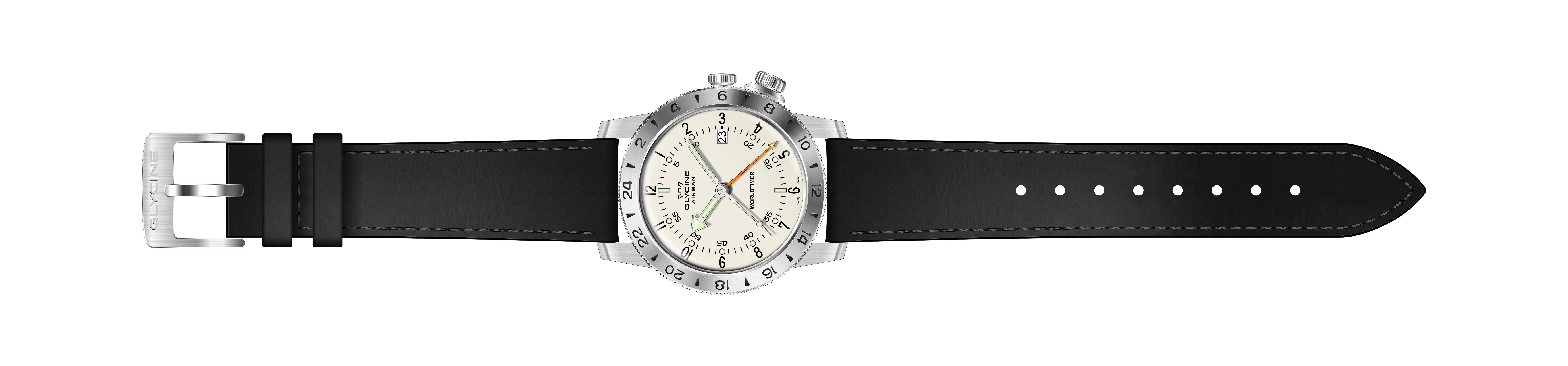 Parts for Glycine Airman 42 Dual Time Quartz GL1050