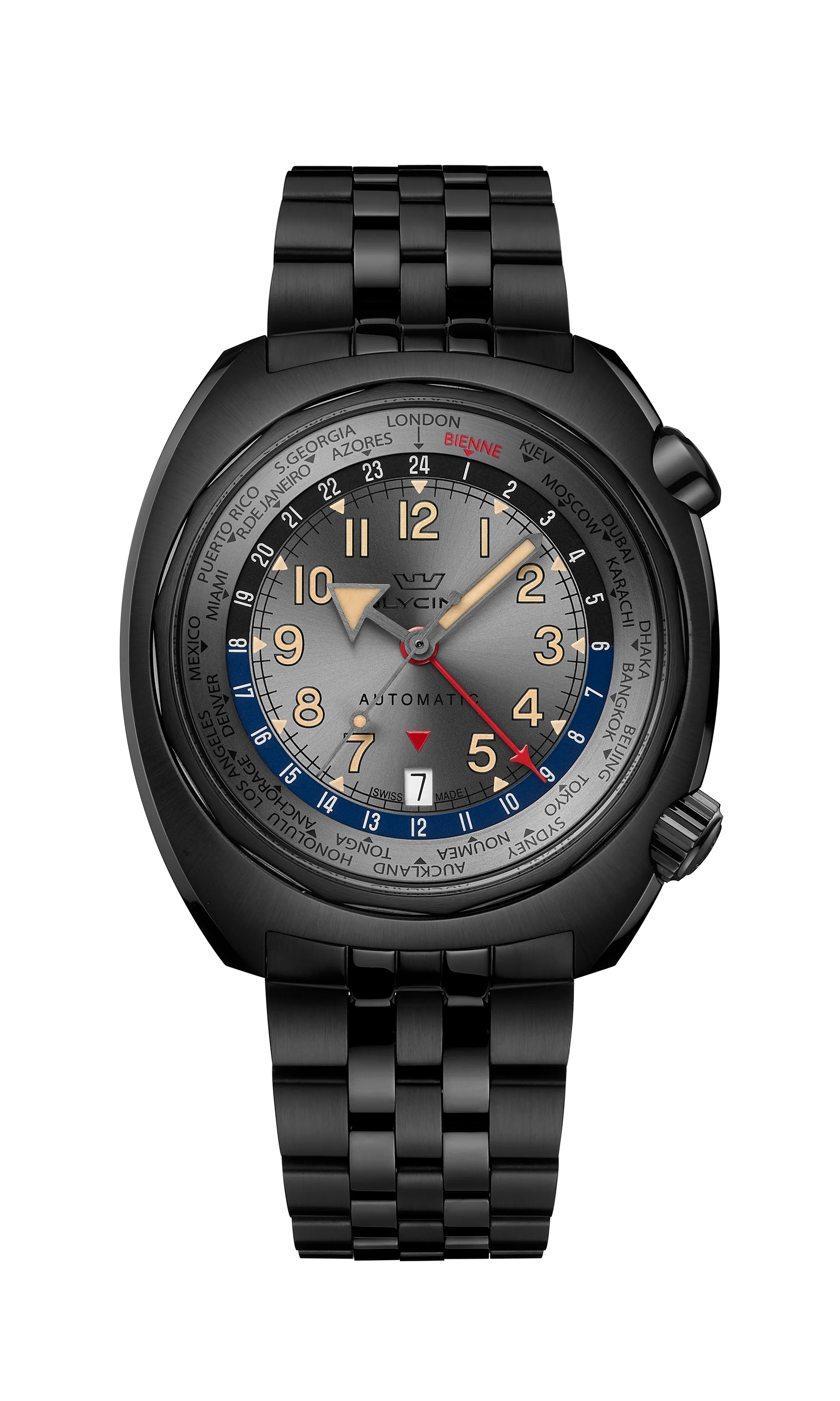 Parts for Glycine Airman SST 43 GMT Automatic GL0314