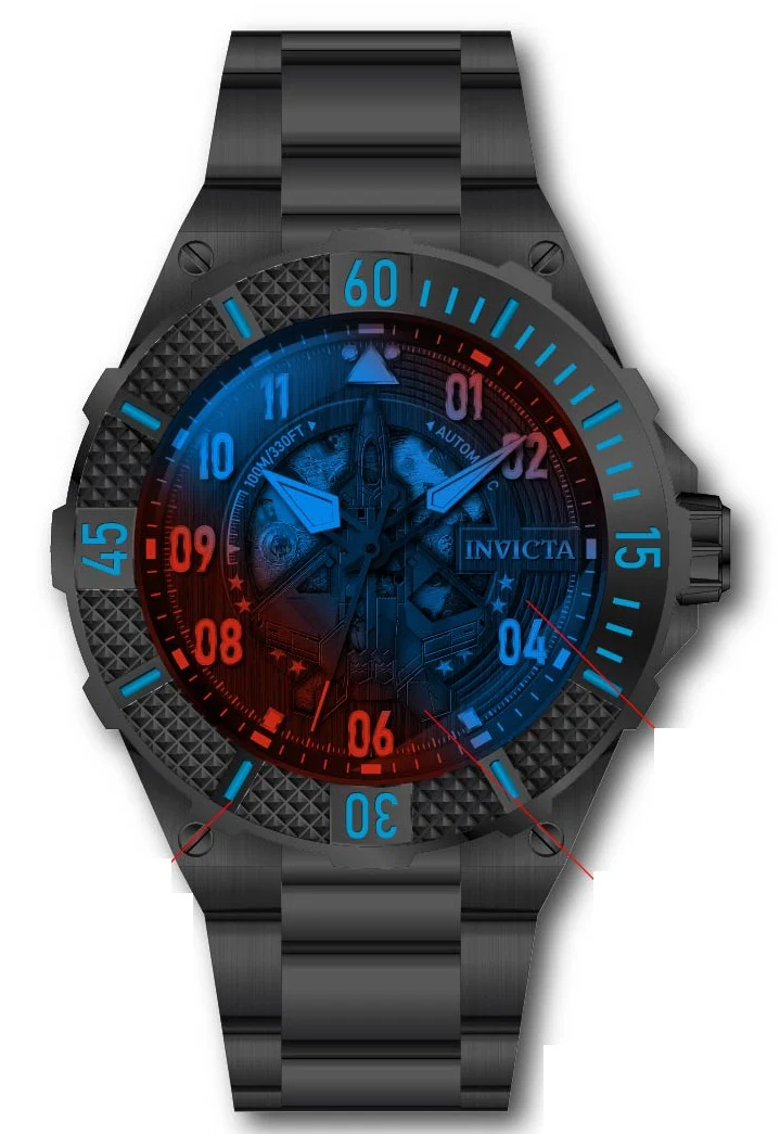 Parts for Invicta Aviator Men 39918