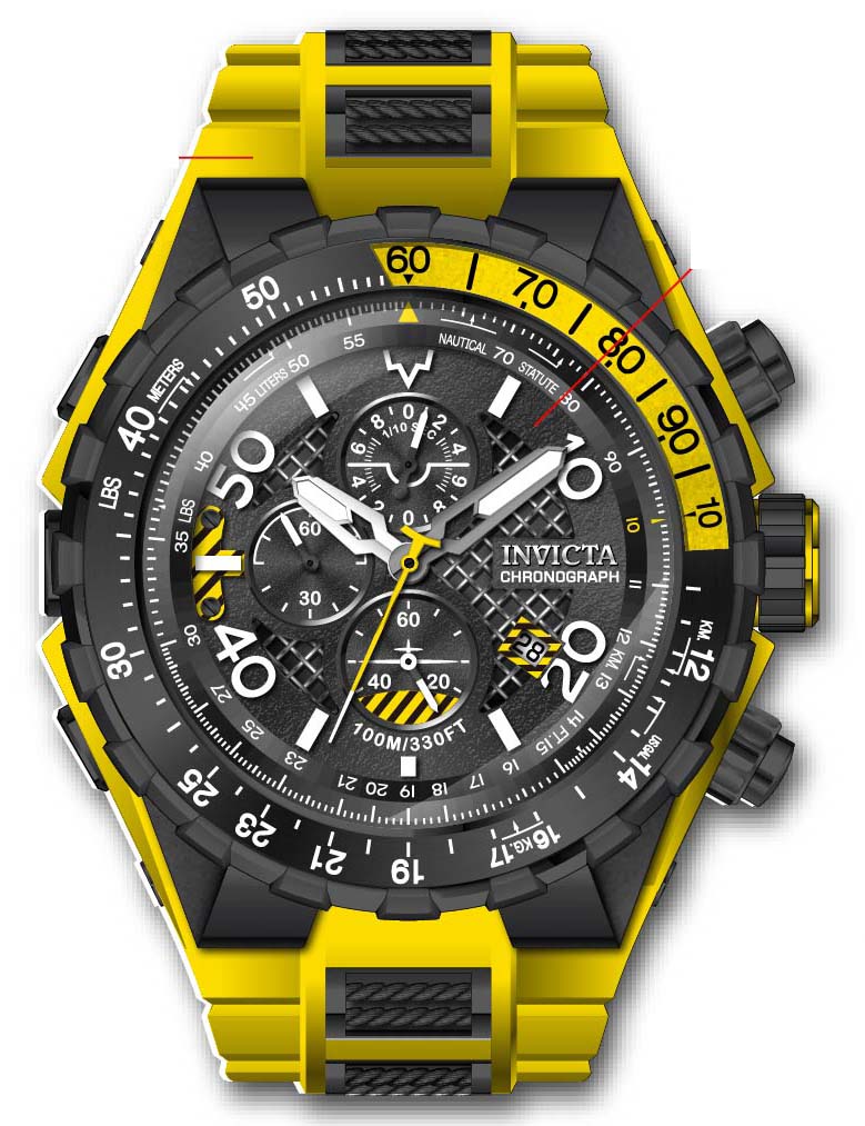 Parts for Invicta Aviator Men 40126