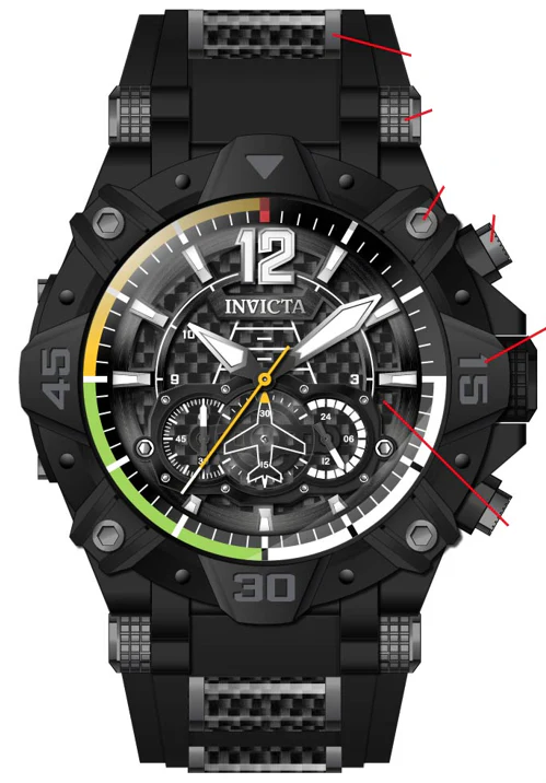 Parts for Invicta Aviator Men 40161