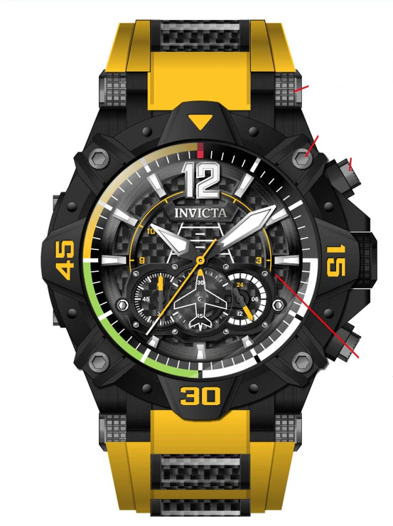 Parts for Invicta Aviator Men 40162