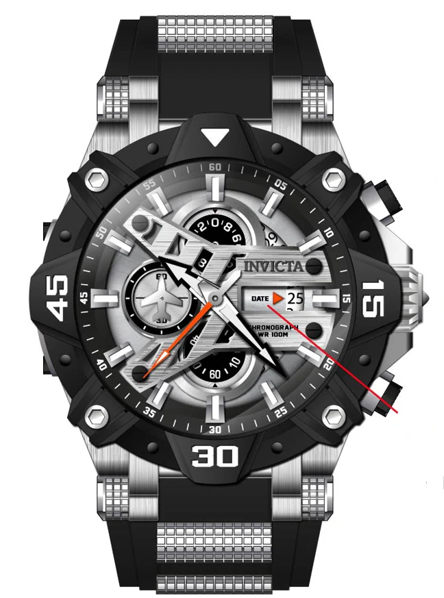 Parts for Invicta Aviator Men 40176