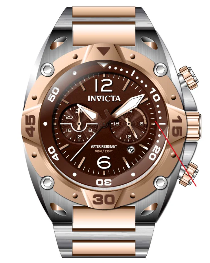 Parts for Invicta Aviator Men 40272