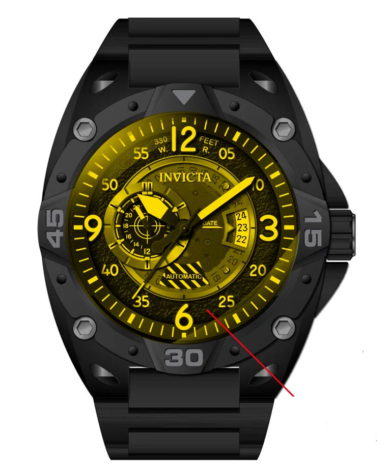 Parts for Invicta Aviator Men 40280