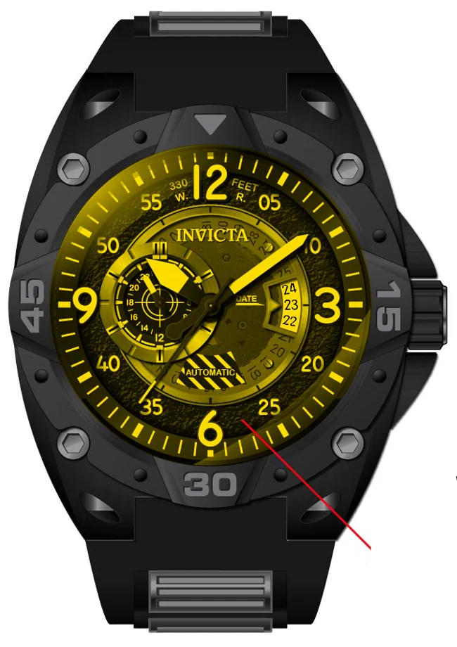 Parts for Invicta Aviator Men 40288