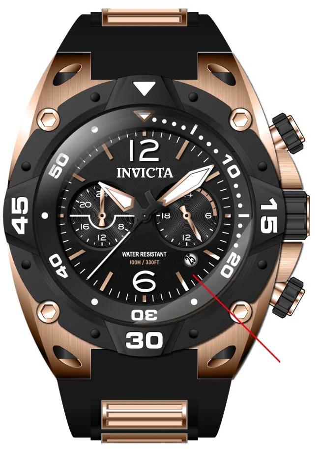 Parts for Invicta Aviator Men 40294