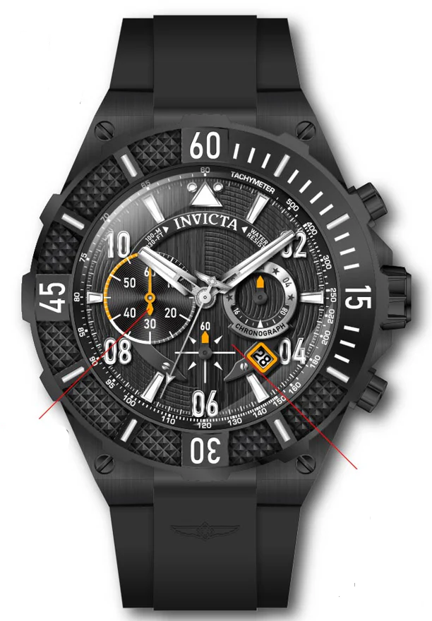 Parts for Invicta Aviator Men 40502