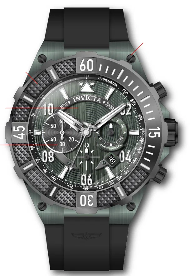 Parts for Invicta Aviator Men 40504