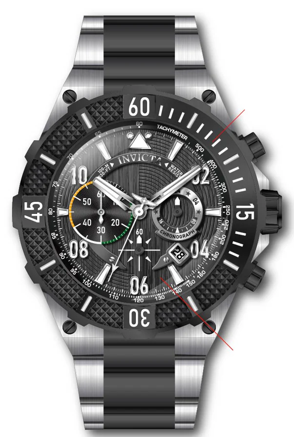 Parts for Invicta Aviator Men 40511