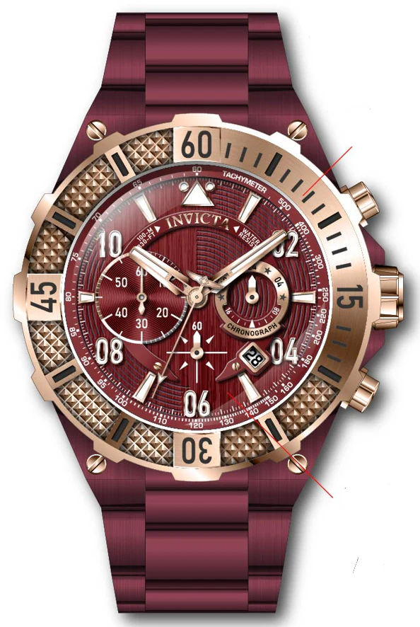 Parts for Invicta Aviator Men 40515