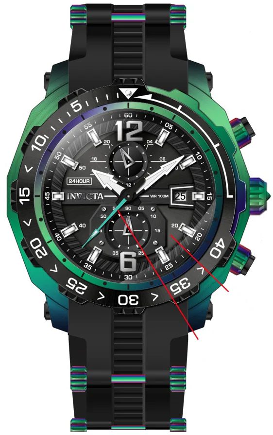 Parts for Invicta Aviator Men 40540