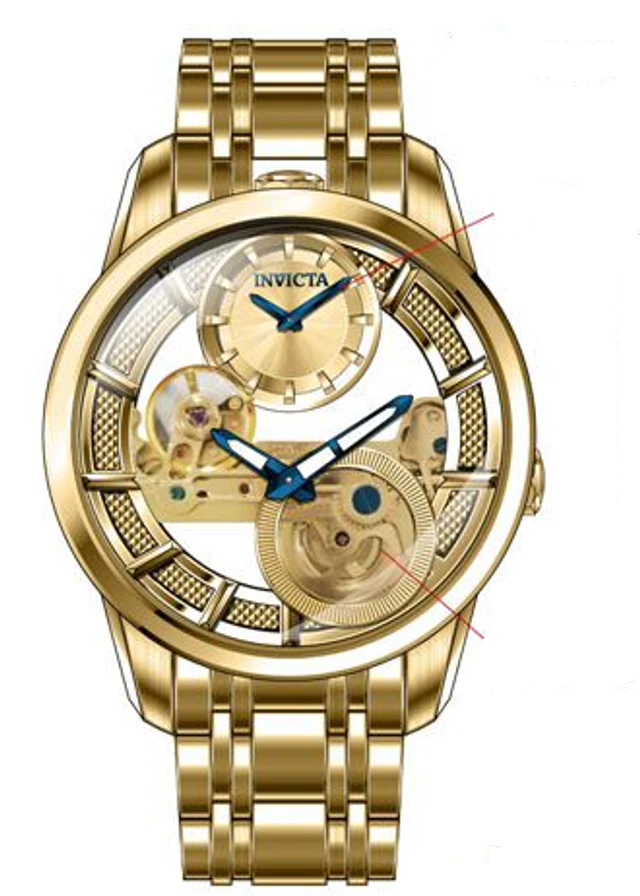 Parts For Invicta Aviator  Men 44330
