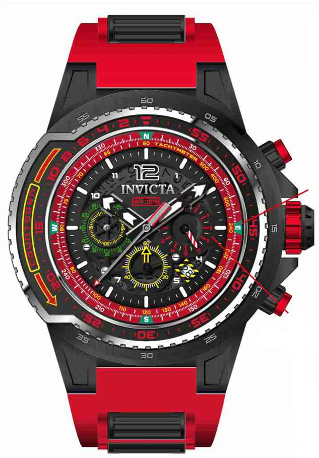 Parts For Invicta Aviator  Men 44344