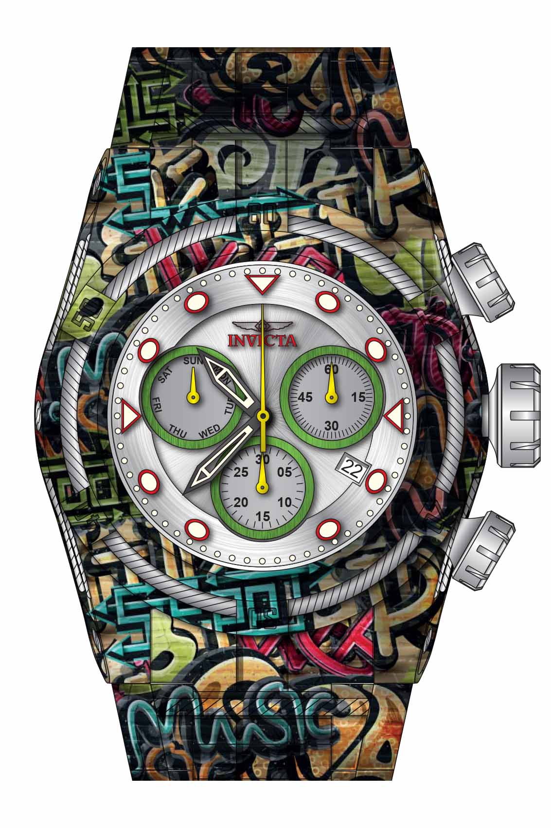 Parts for Invicta Bolt Men 34884 - Image 2