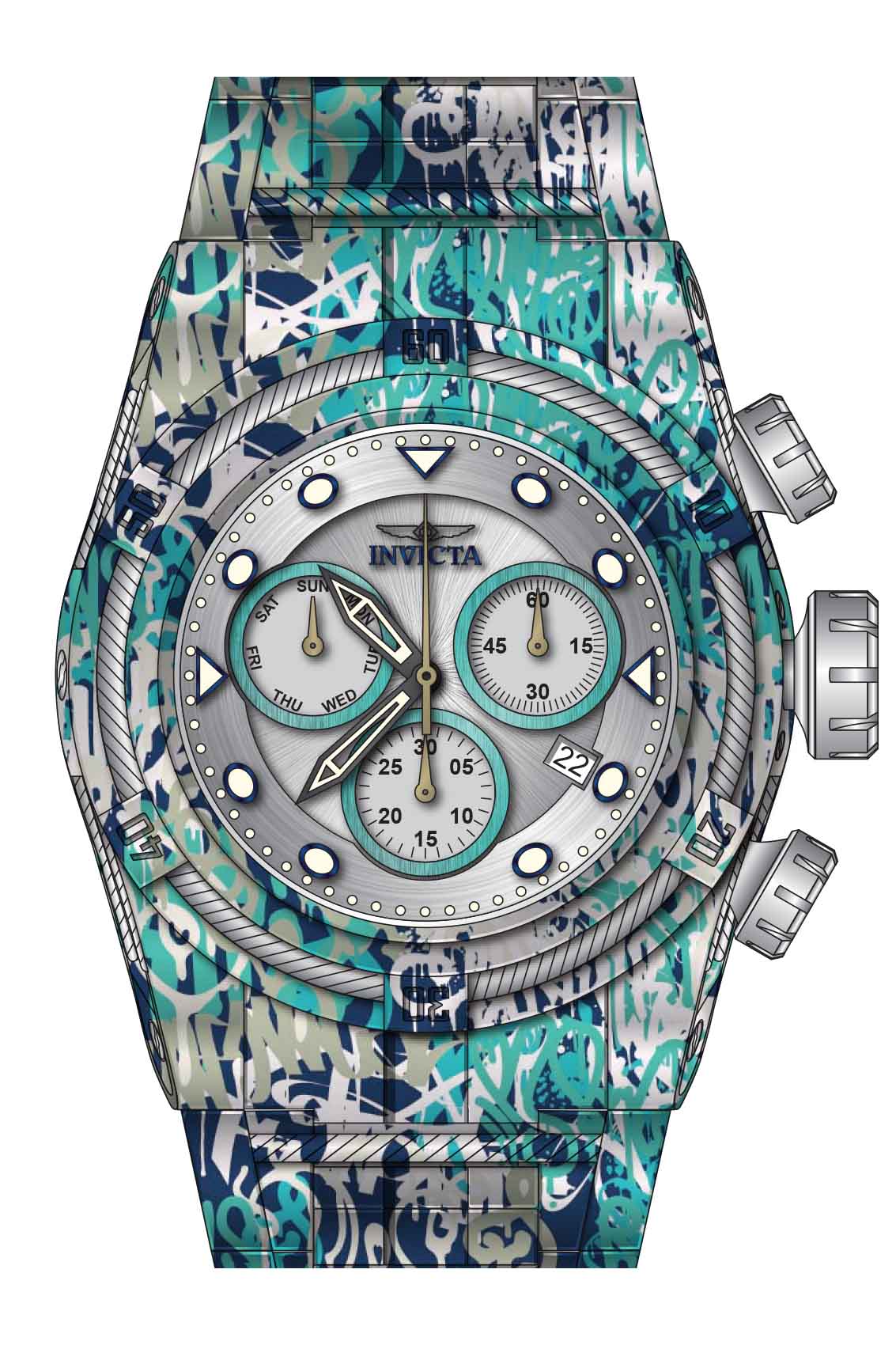 Parts for Invicta Bolt Men 34888 - Image 2