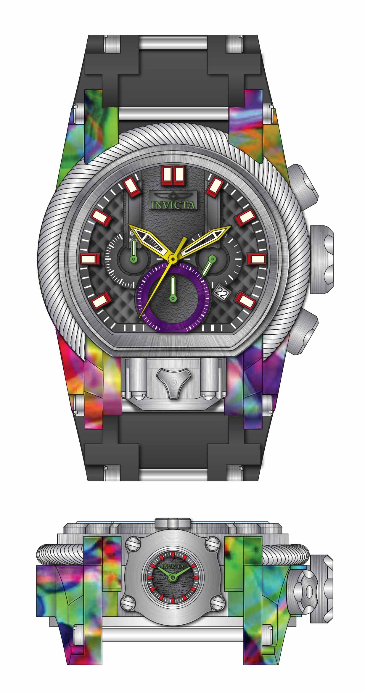 Parts for Invicta Bolt Men 35465 - Image 2