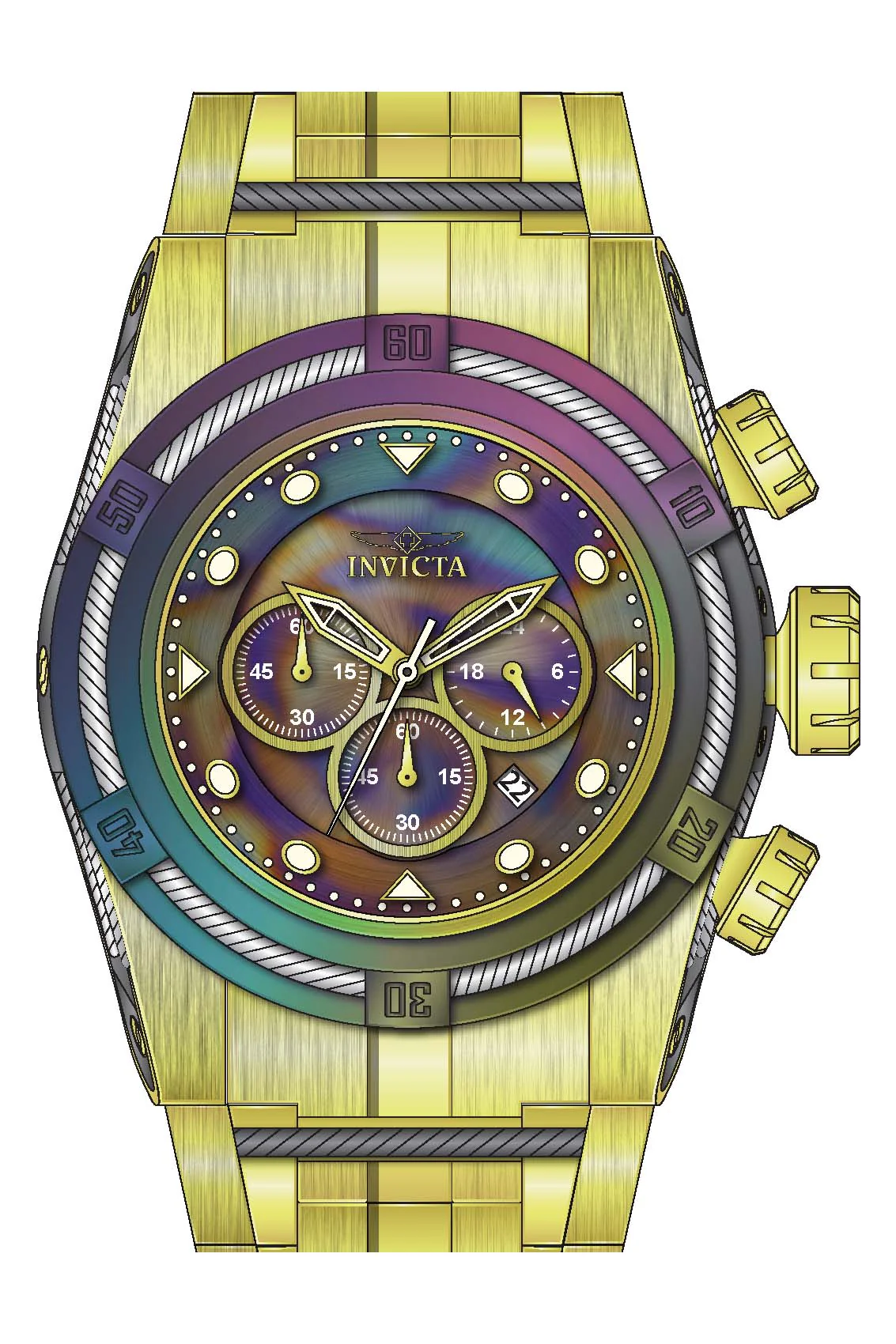 Parts for Invicta Bolt Zeus Men 43354 - Image 2