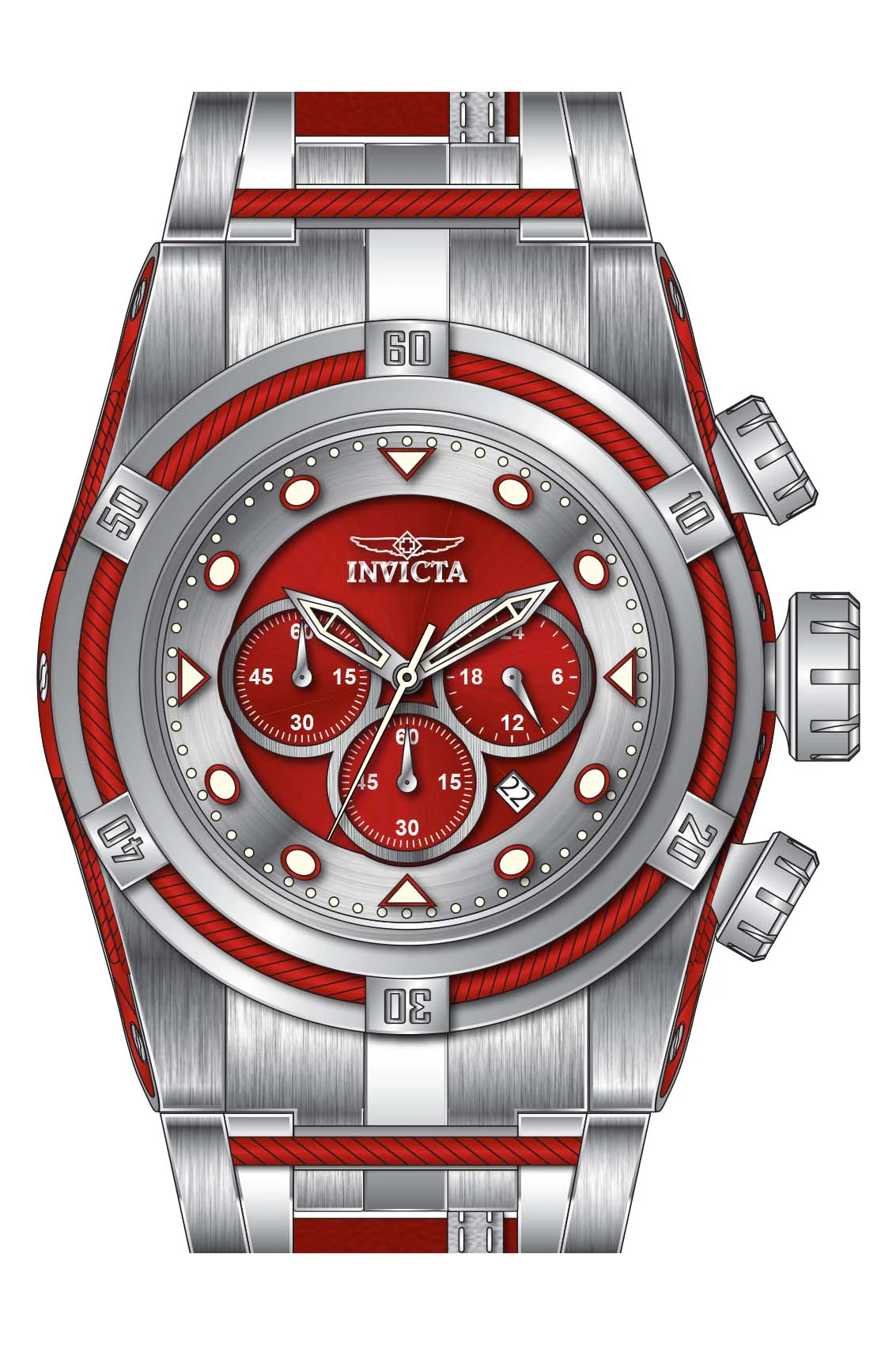 Parts for Invicta Bolt Zeus Men 43786 - Image 2