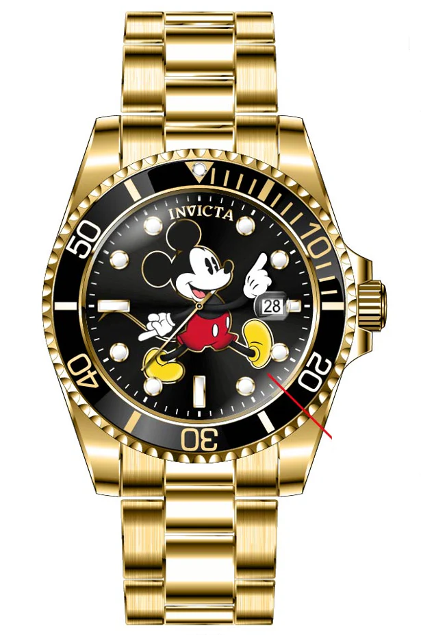 Parts for Invicta Disney Limited Edition Mickey Mouse Men 41193