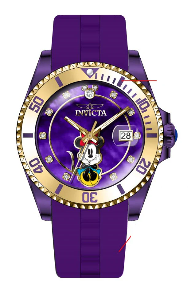 Parts for Invicta Disney Limited Edition Minnie Mouse Lady 41294