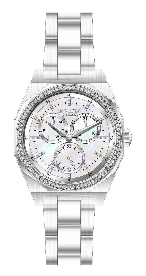 Parts For Invicta Elite Diamond  Lady 51358