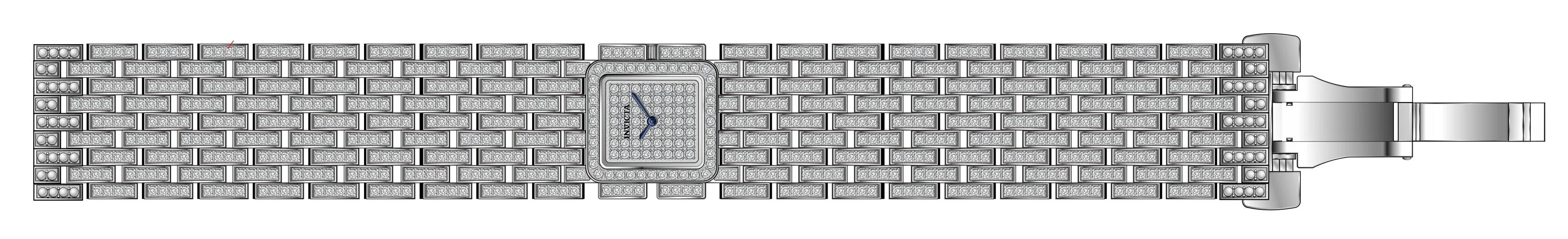Parts For Invicta Elite Diamond  Lady 51424