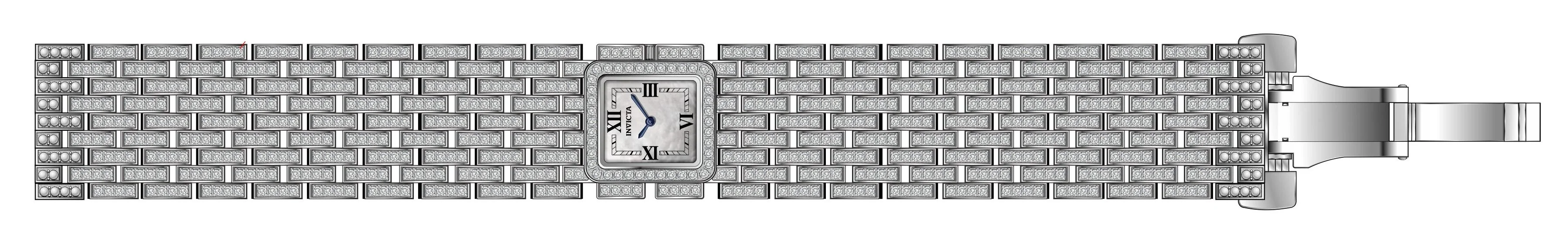 Parts For Invicta Elite Diamond  Lady 51425